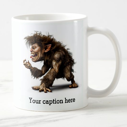 Vroeg in de ochtend ontketend Inner Beast Koffiemok