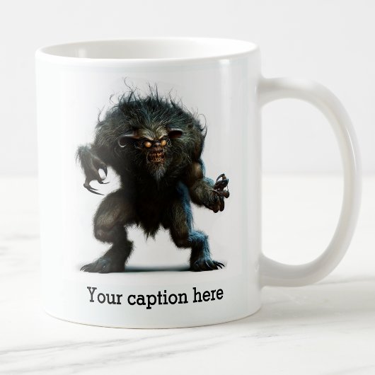 Vroeg in de ochtend ontketend Inner Beast Koffiemok