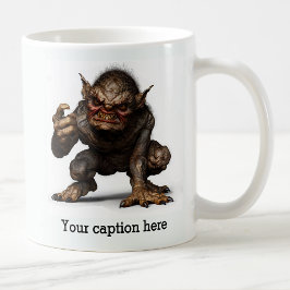 Vroeg in de ochtend ontketend Inner Beast Koffiemok