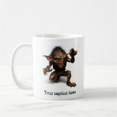 Vroeg in de ochtend ontketend Inner Beast Koffiemok (Links)