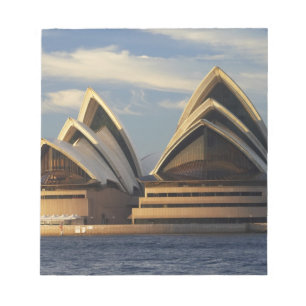 Vroeg licht op Sydney Opera House, Sydney, Nieuw Notitieblok