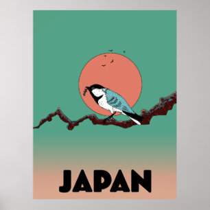 Vroeg ochtend zangvogel poster