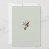 Vroeg of laat met vrolijke kerst de save the date (Achterkant)