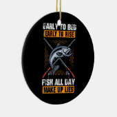 Vroeg of laat om te gaan eten keramisch ornament (Rechts)