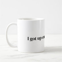 Vroeg opgestaan voor deze Mok