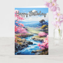 Vroeg voorjaar aan een mooie kreek | Gefeliciteerd