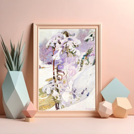Vroeg voorjaar, Pekka Halonen Fine Art Poster