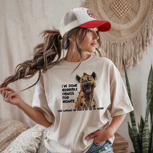 Vroeg wakker worden t-shirt