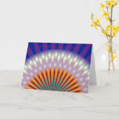 Vroeg wenskaart kaart (Gele Bloem)