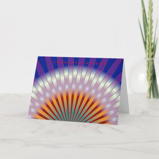 Vroeg wenskaart kaart (Voorkant)