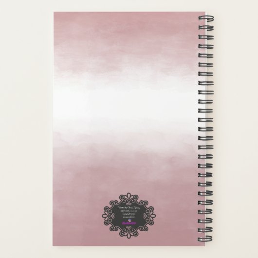 Vroeg zal ik stijgen Waterverf business planner (Achterkant)