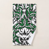 Vroege 20e Eeuwse Knotwerk Leeuw Bad Handdoek (Handdoek)