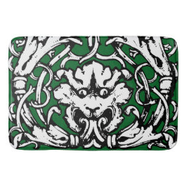 Vroege 20e Eeuwse Knotwerk Leeuw Badmat