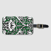 Vroege 20e Eeuwse Knotwerk Leeuw Bagagelabel (Voorkant (horizontaal))