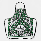 Vroege 20e Eeuwse Knotwerk Leeuw Schort (Voorkant)