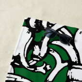 Vroege 20e Eeuwse Knotwerk Leeuw Strandlaken (In situ)