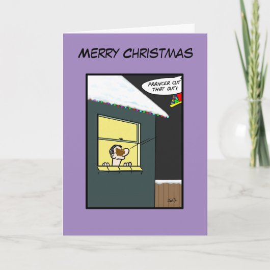 Vroege Aanwezige Kerstmis Feestdagen Kaart (Voorkant)