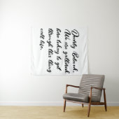 Vroege achtergronden, hier zijn we opgehaald wandkleed (In Situ (horizontaal))