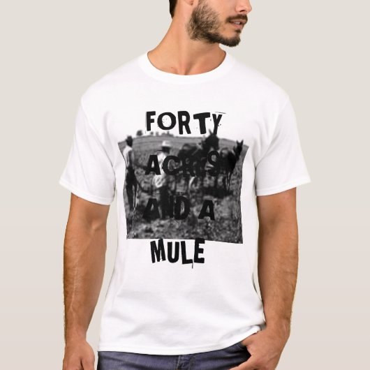 VROEGE ACRES EN EEN MULE - Gepersonaliseerd - Gepe T-shirt (Voorkant)