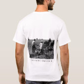 VROEGE ACRES EN EEN MULE - Gepersonaliseerd - Gepe T-shirt (Achterkant)