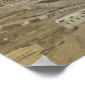 Vroege Afbeelding Jeruzalem uit het zuidoosten Poster (Hoek)