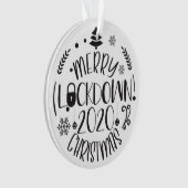 Vroege afsluiting Kerstmis 2020 Ornament (voorkant)
