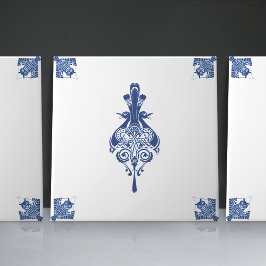 Vroege art Nieuw Nederlands Delft Blue Creats Tegeltje