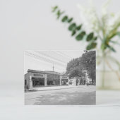 Vroege Auto Dealership, 1926 Briefkaart (Staand voorkant)