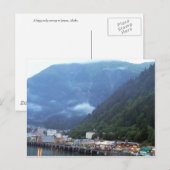 Vroege Avond in Briefkaart Juneau (Voorkant / Achterkant)