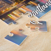 Vroege avond in Portland, Oregon Legpuzzel (Zijkant)