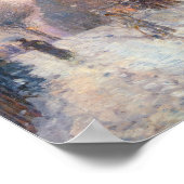 Vroege avond na Snowfall (Hassam 1906) Poster (Hoek)