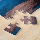 Vroege avondreflecties in de grenswateren legpuzzel (Zijkant)