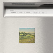 Vroege avondzon, Epsom Downs, Surrey Pastel Magneet (Insitu (Vaatwasser))