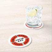 Vroege behandeling bespaart levens ronde kartonnen onderzetter (Insitu)