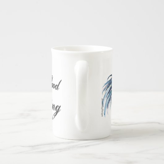 Vroege Bird Bone China Mok (Achterkant)