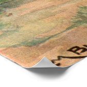 Vroege Boerderijen scènes Poster (Hoek)