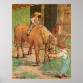 Vroege Boerderijen scènes Poster (Voorkant)