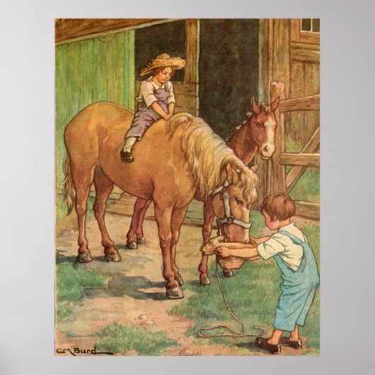 Vroege Boerderijen scènes Poster (Voorkant)