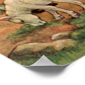 Vroege Boerderijen scènes Poster (Hoek)