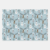 Vroege boskelementen Verpakkingsbladen Inpakpapier Vel (Voorkant)