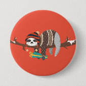 Vroege Button voor kerstmis (Voorkant)