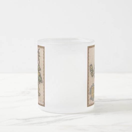 Vroege Caedelliumkaart Mok van de vooraf gevormde (Center)