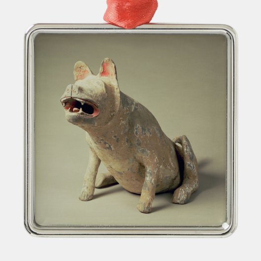 Vroege Chinese potteraathond, tombe Metalen Ornament (Voorkant)