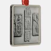 Vroege Christelijke ivories Metalen Ornament (Rechts)