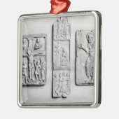 Vroege Christelijke ivories Metalen Ornament (Links)