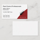 Vroege Controle die de Diensten elimineert Visitekaartje (Voorkant / Achterkant)