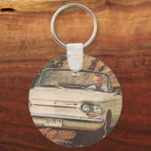 Vroege Corvair Convertible Sleutelhanger (Voorkant)
