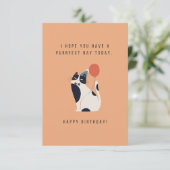 Vroege-dag-thuiskaart (Staand voorkant)