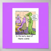 Vroege dagen van het uitsterven van grappige Poste Poster (Voorkant)