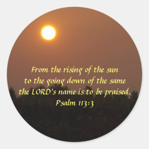 Vroege dageraad eind juni ronde sticker